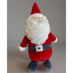Gund Santa Ghome #4059305 Plush Stuffed Animal Soft Eyes Christmas 12 Inches NOS